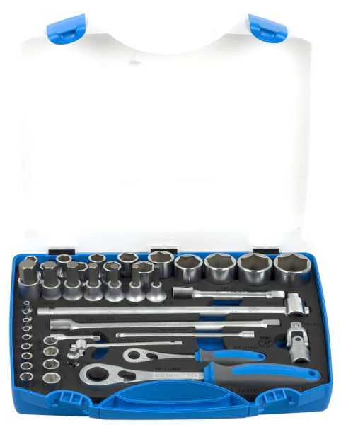 UNIOR set nasadnih ključeva i pribora 1/2″ 4-32/43