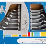 UNIOR set viljuškasto-okastih ključeva 8-19/8 kratki