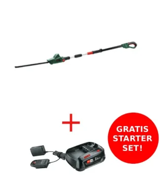 BOSCH aku škare za živicu UniversalHedgePole 18 + gratis starter set