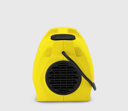 Žuta Kärcher vrtna pumpa BP 2 s crnim ventilacijskim otvorom i crvenom crijevom.