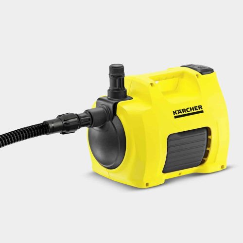Kärcher vrtna pumpa BP 4 garden set žuta i crna, priključak za crijevo i kućište za motor.