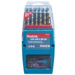 MAKITA 21-dijelni set bitova i svrdla P-57087