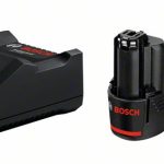 BOSCH aku set 1xAku GBA 12V 4,0Ah + 1xAku GBA 12V 2,0Ah + GAL 12V-40