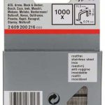 BOSCH set spajalica 11,4×10 mm, 1000 kom, nehrđajuća, tip 53