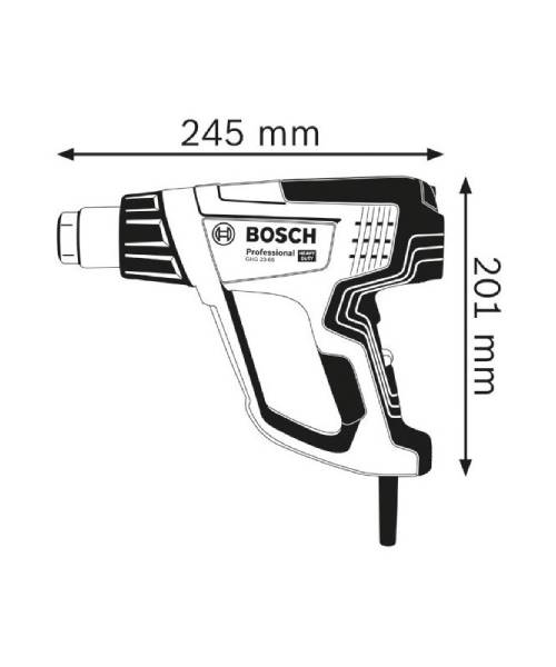 BOSCH puhalo vrućeg zraka GHG 23-66 set + kovčeg