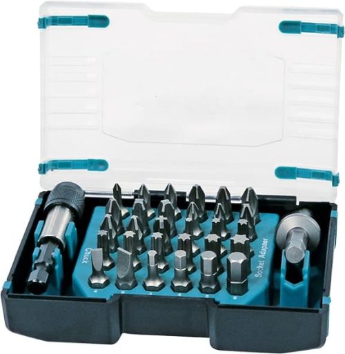 Makita 32-dijelni set bitova u plastičnoj kutiji za alat.