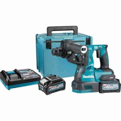 MAKITA aku aku bušaći čekić HR003GM201 2xAku 40V 4,0Ah + Makpac