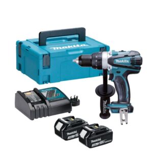 MAKITA aku bušilica DDF458RFJ 2xAku 18V 3,0Ah + Makpac