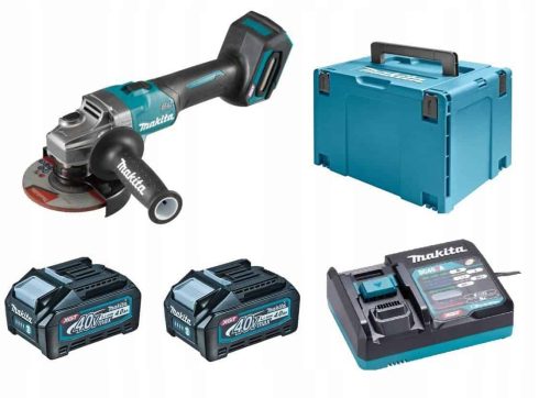 MAKITA aku kutna brusilica GA005GM201 2xAku 40V 4,0Ah + Makpac