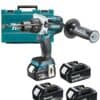 MAKITA aku udarna bušilica DHP481RFE3 3xAku 18V 3,0Ah + kovčeg