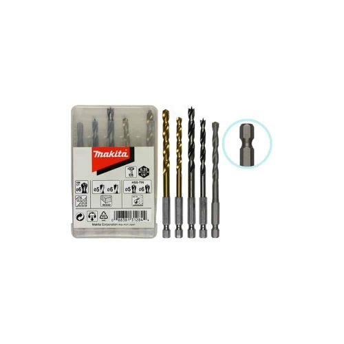 MAKITA 5-dijelni set svrdla D-23759
