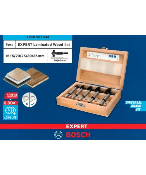 BOSCH 5-dijelni set Expert karbidnih svrdla za drvo