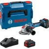 BOSCH aku kutna brusilica GWX 18V-15 SC 2XAku 18V 8,0Ah + L-BOXX