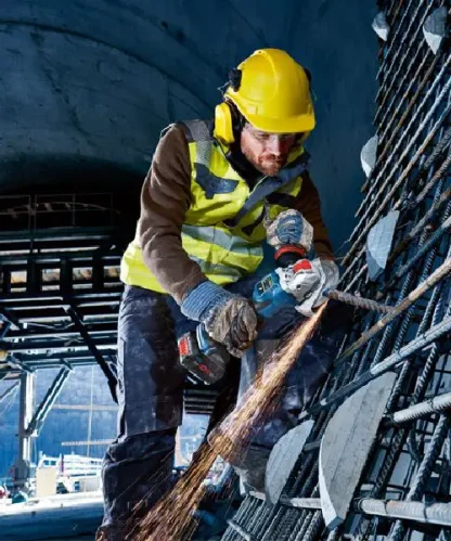 BOSCH aku kutna brusilica GWX 18V-15 SC + L-BOXX