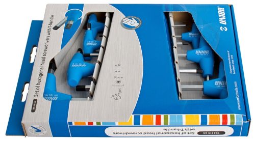 UNIOR set imbus ključeva s T-ručicom 2,5-10/7