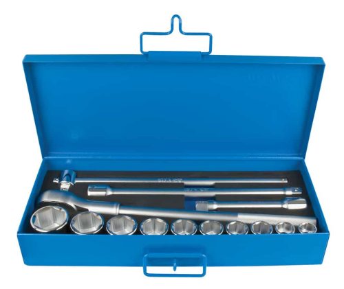 UNIOR set nasadnih ključeva i pribora 3/4″ u metalnoj kutiji 22-50/14