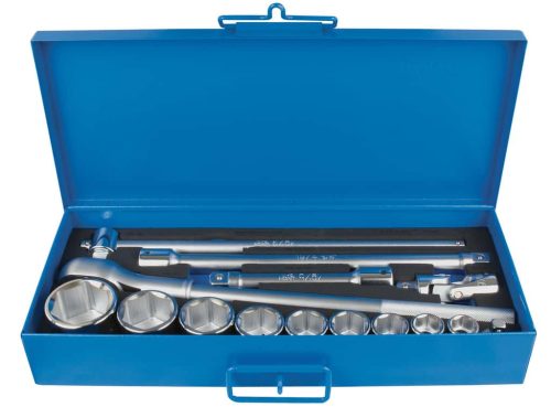 UNIOR set nasadnih ključeva i pribora 3/4″ u metalnoj kutiji 22-55/15