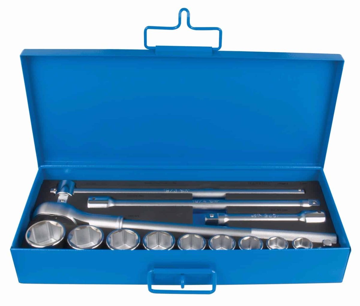 UNIOR set nasadnih ključeva i pribora 3/4″ u metalnoj kutiji 22-46/14