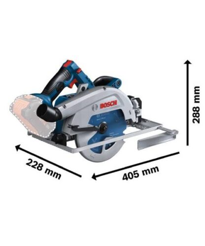BOSCH aku ručna kružna pila GKS 18V-68 GC + L-BOXX
