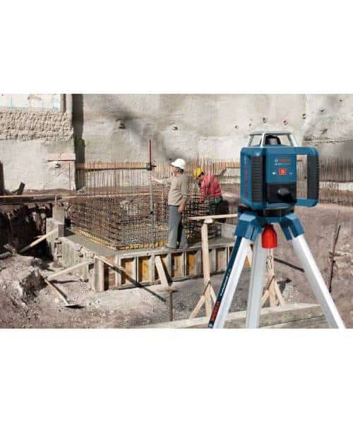BOSCH građevinski laser GRL 400 H + BT 152 + mjerna letva + kovčeg