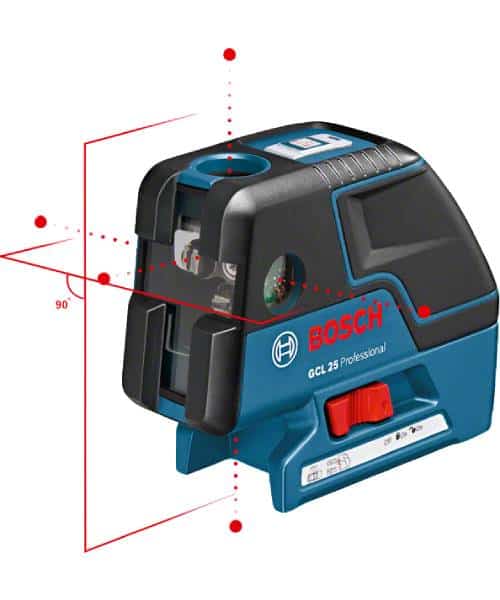 BOSCH križni laserski nivelir GCL 25 + BT 150