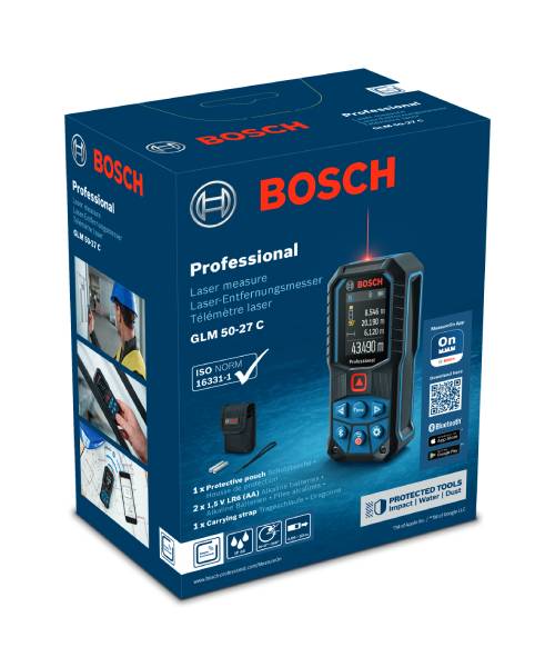 BOSCH digitalni laserski daljinomjer GLM 50-27 C