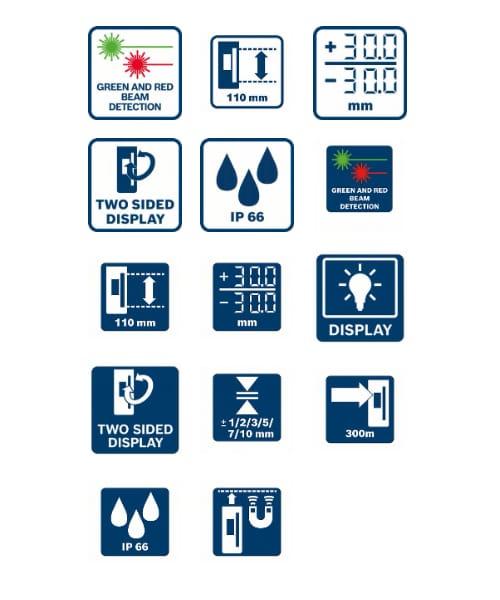 BOSCH laserski prijamnik LR 45
