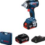 BOSCH aku udarni odvijač GDS 18V-400 2xAku 18V 5,0Ah + kovčeg