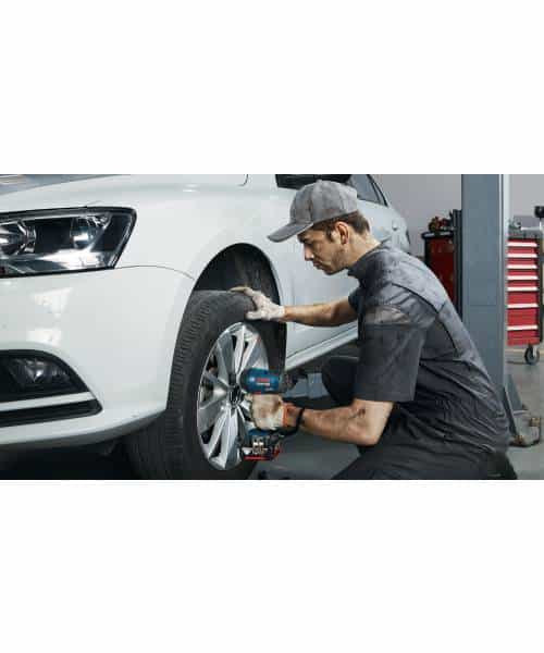 BOSCH aku udarni stezač GDS 18V-400 2xAku 18V 3,0Ah + kovčeg