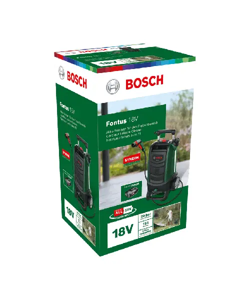 BOSCH aku visokotlačni perač Fontus 18V 1xAku 18V 2,5Ah