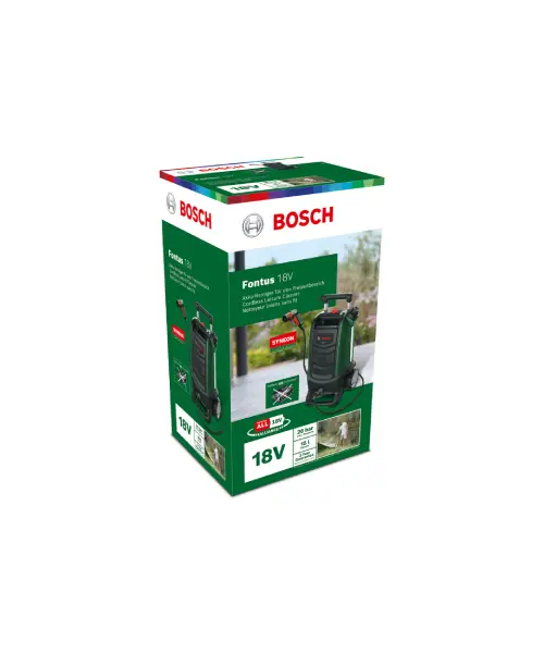 BOSCH aku visokotlačni perač Fontus 18V