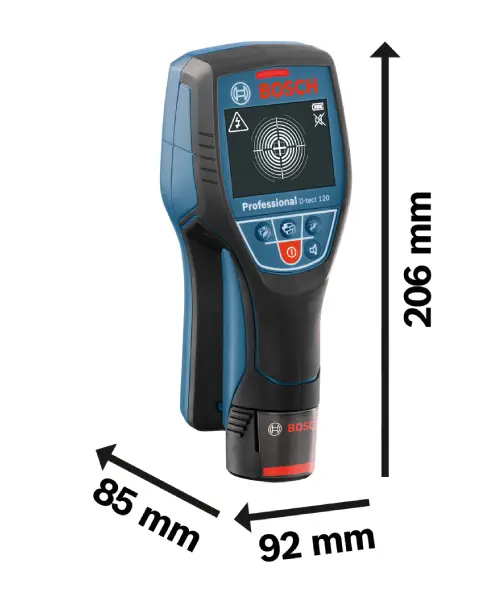 BOSCH digitalni detektor Wallscanner D-tect 120 + L-BOXX