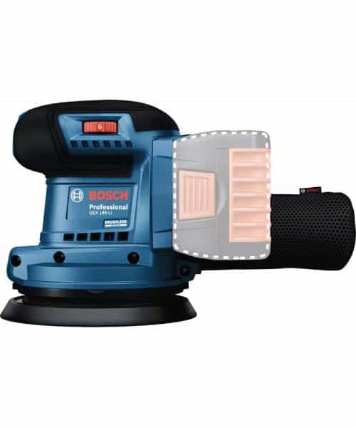 BOSCH aku ekscentrična brusilica GEX 185-LI