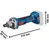 BOSCH aku ravna brusilica GGS 18V-20