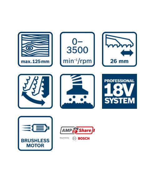 BOSCH aku ubodna pila GST 185-LI