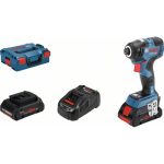 BOSCH aku udarni odvijač GDR 18V-200 C 2xAku 18V ProCORE 4,0Ah + L-BOXX