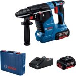 BOSCH aku bušaći čekić PRO GBH 187-LI 2xAku 18V 5,0Ah + kovčeg