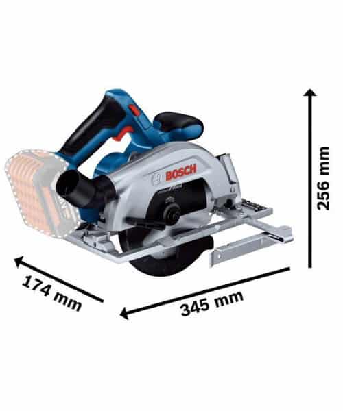 BOSCH aku ručna kružna pila GKS 185-LI
