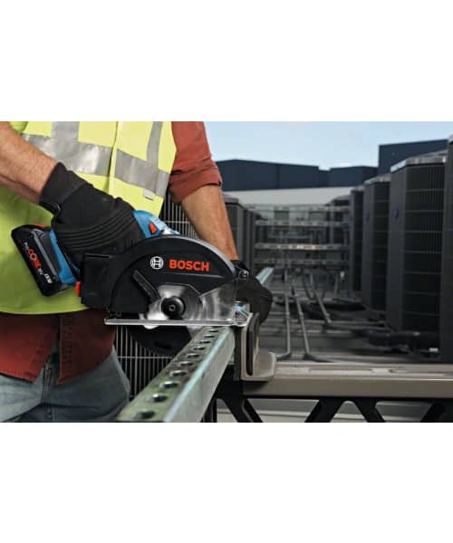 BOSCH aku ručna kružna pila za metal GKM 18V-50 2xAku 18V 5,0Ah