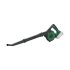 Bosch aku puhalo UniversalLeafBlower 18V-130 prikazano s crnim nastavkom i zelenim tijelom.
