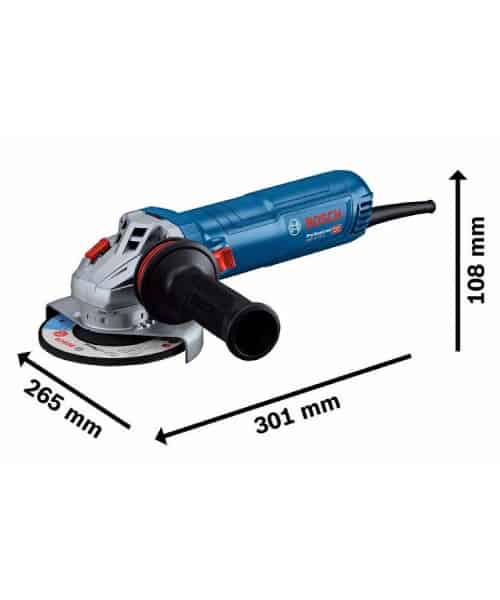 BOSCH kutna brusilica GWS 12-125 S