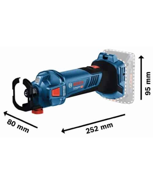 BOSCH aku za izrezivanje GCU 18V-30