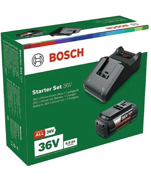 BOSCH aku set 36V 6,0Ah + AL 36V-20