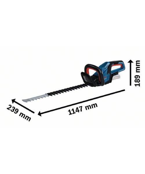 BOSCH aku škare za živicu GHE 18V-60