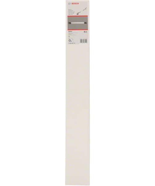 Bosch produžna cijev za brusilicu za zidove GTR 550, duga i bijela, u pakiranju s oznakama i barkodom.