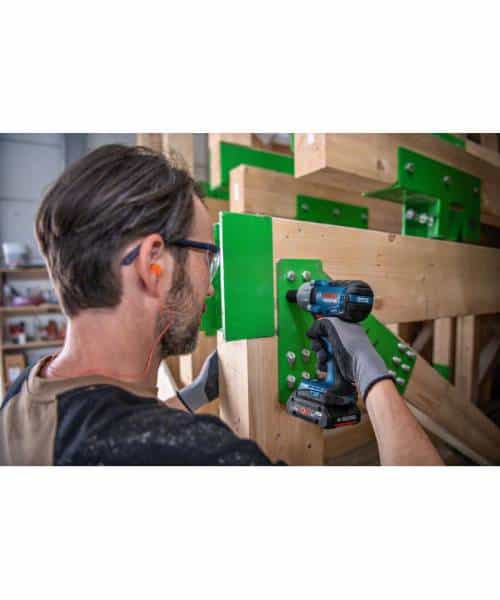 BOSCH aku udarni stezač GDS 18V-450 PC + L-BOXX