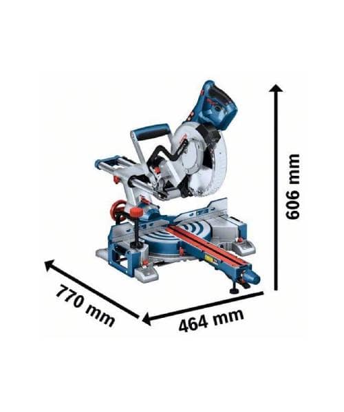 BOSCH potezno-nagibna pila GCM 305-216 D
