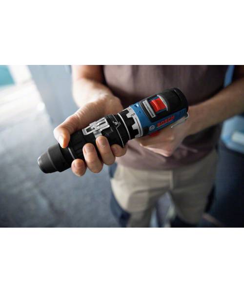 BOSCH aku bušilica-izvijač GSR 12V-35 FC + 5 nastavka 2xAku 12V 3,0Ah + L-BOXX