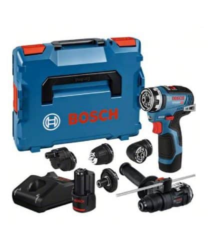 BOSCH aku bušilica-izvijač GSR 12V-35 FC + 5 nastavka 2xAku 12V 3,0Ah + L-BOXX (Kopiraj)