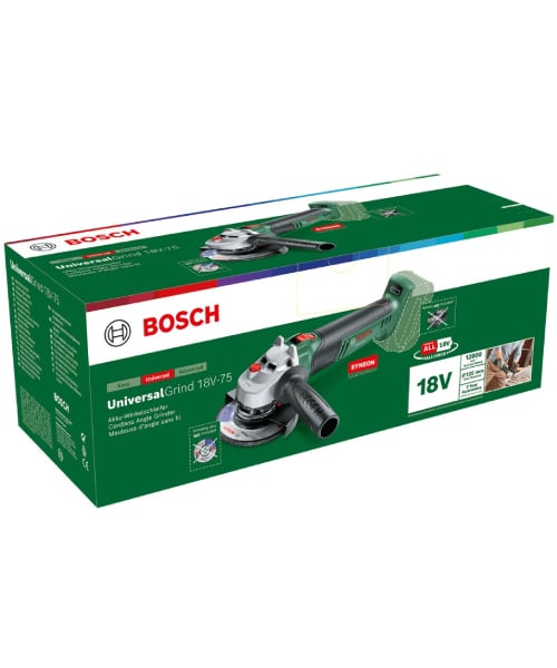 BOSCH aku kutna brusilica UniversalGrind 18V-75 125 mm